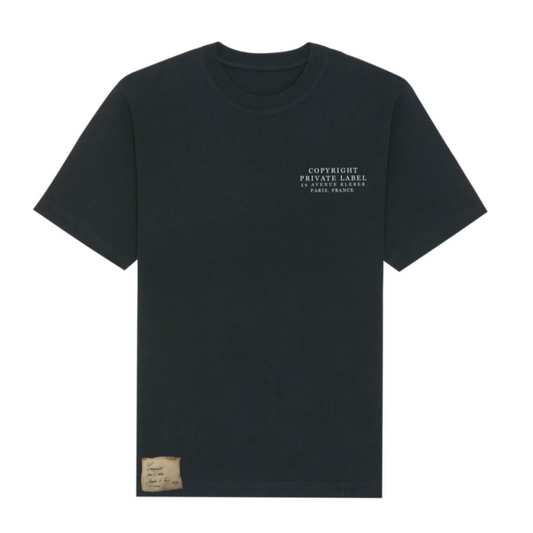 T shirt calligraphie